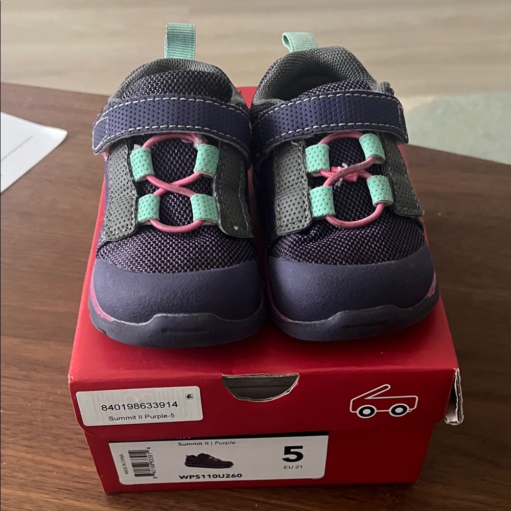 See Kai Run Summit II Purple Kids Shoes